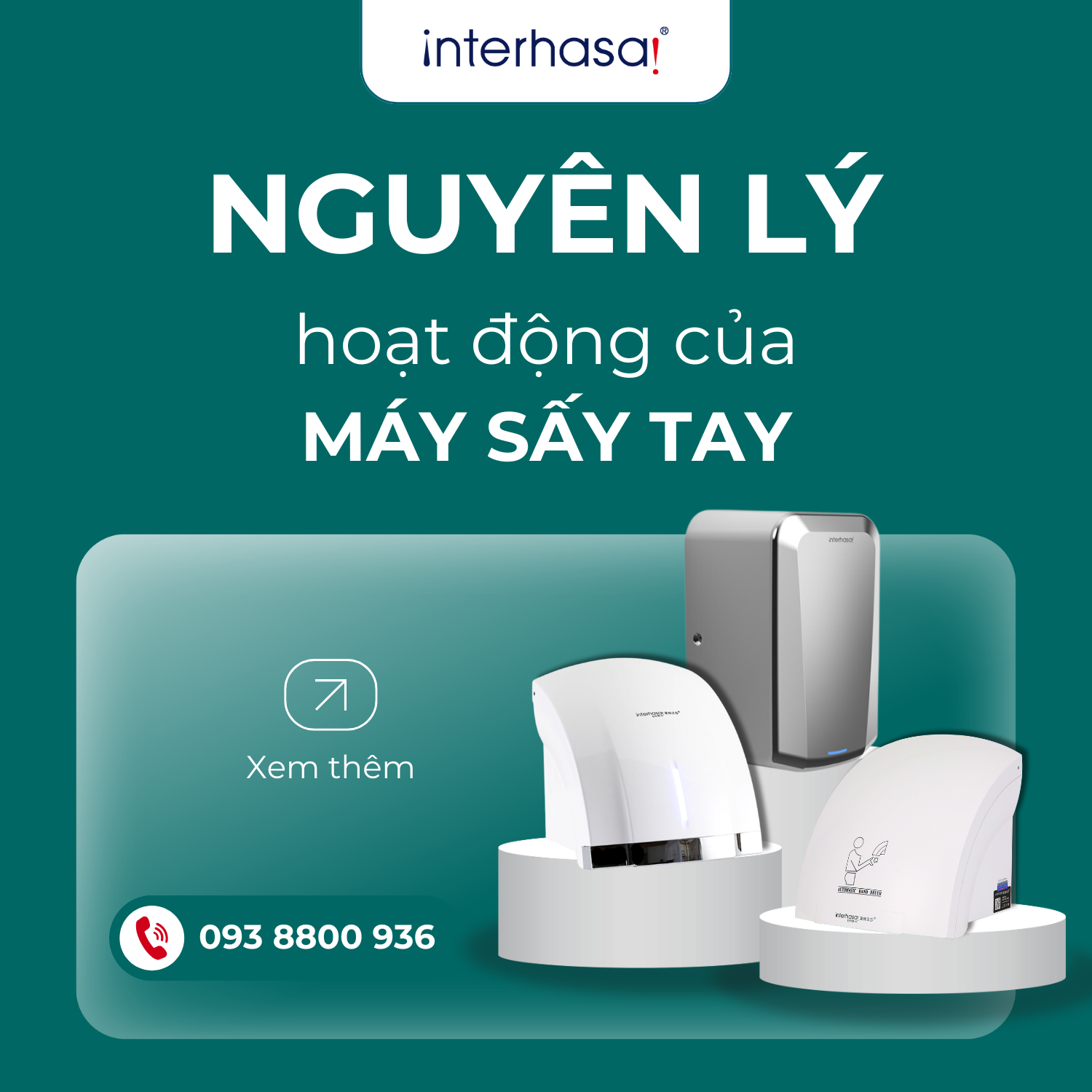 Nguyên lý hoạt động của máy sấy tay hiện đại và tiết kiệm điện