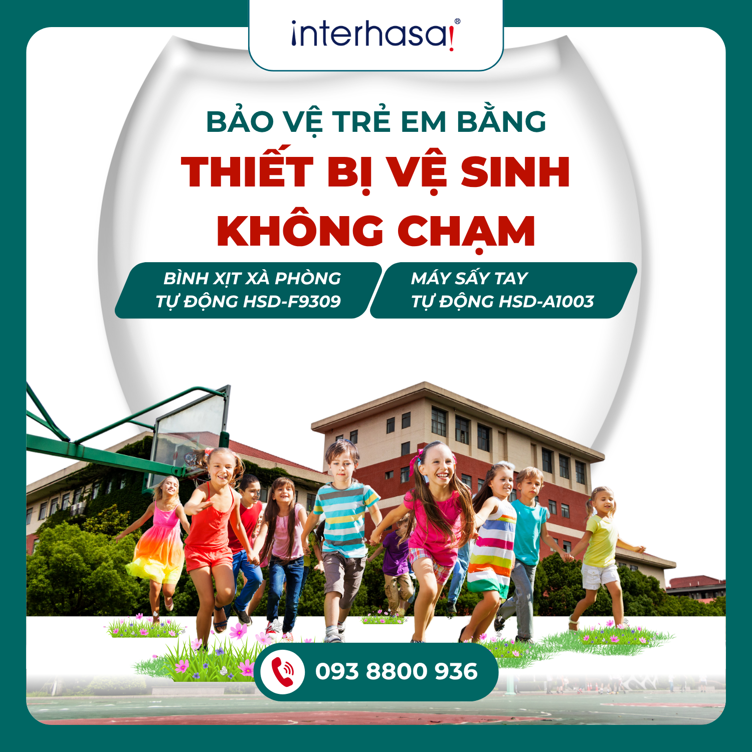 Interhasa và giải pháp nâng cấp nhà vệ sinh trường học hiện đại